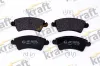 Bremsbelagsatz, Scheibenbremse Vorderachse KRAFT AUTOMOTIVE 6005538