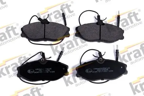 Bremsbelagsatz, Scheibenbremse Vorderachse KRAFT AUTOMOTIVE 6005616 Bild Bremsbelagsatz, Scheibenbremse Vorderachse KRAFT AUTOMOTIVE 6005616