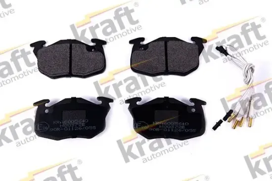 Bremsbelagsatz, Scheibenbremse Vorderachse KRAFT AUTOMOTIVE 6005640 Bild Bremsbelagsatz, Scheibenbremse Vorderachse KRAFT AUTOMOTIVE 6005640