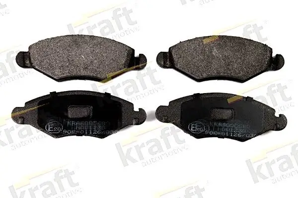 Bremsbelagsatz, Scheibenbremse Vorderachse KRAFT AUTOMOTIVE 6005680