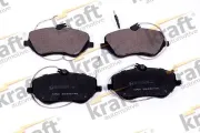 Bremsbelagsatz, Scheibenbremse Vorderachse KRAFT AUTOMOTIVE 6005740
