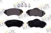 Bremsbelagsatz, Scheibenbremse Vorderachse KRAFT AUTOMOTIVE 6006014
