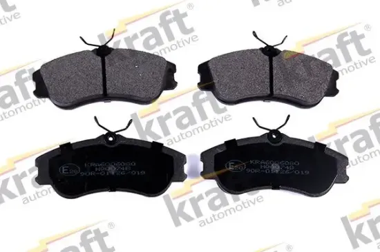 Bremsbelagsatz, Scheibenbremse Vorderachse KRAFT AUTOMOTIVE 6006080 Bild Bremsbelagsatz, Scheibenbremse Vorderachse KRAFT AUTOMOTIVE 6006080