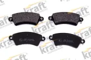 Bremsbelagsatz, Scheibenbremse Vorderachse KRAFT AUTOMOTIVE 6006100