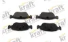 Bremsbelagsatz, Scheibenbremse Vorderachse KRAFT AUTOMOTIVE 6006390