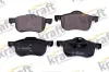 Bremsbelagsatz, Scheibenbremse Vorderachse KRAFT AUTOMOTIVE 6006430