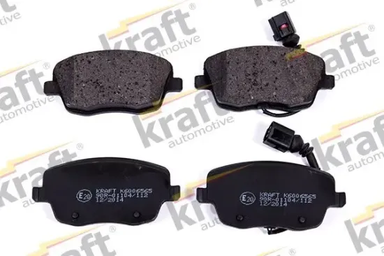 Bremsbelagsatz, Scheibenbremse Vorderachse KRAFT AUTOMOTIVE 6006565 Bild Bremsbelagsatz, Scheibenbremse Vorderachse KRAFT AUTOMOTIVE 6006565