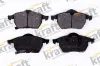 Bremsbelagsatz, Scheibenbremse Vorderachse KRAFT AUTOMOTIVE 6007260