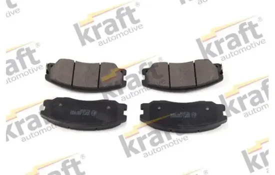 Bremsbelagsatz, Scheibenbremse Vorderachse KRAFT AUTOMOTIVE 6008303 Bild Bremsbelagsatz, Scheibenbremse Vorderachse KRAFT AUTOMOTIVE 6008303