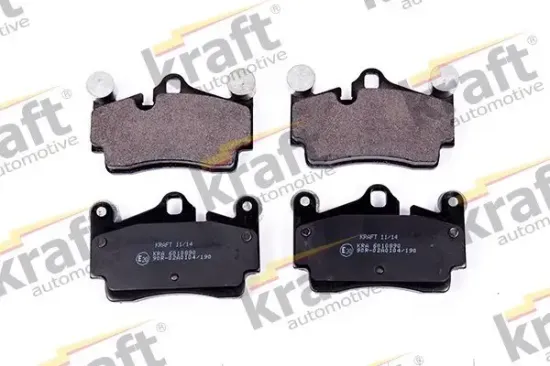 Bremsbelagsatz, Scheibenbremse Hinterachse KRAFT AUTOMOTIVE 6010890 Bild Bremsbelagsatz, Scheibenbremse Hinterachse KRAFT AUTOMOTIVE 6010890
