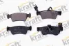 Bremsbelagsatz, Scheibenbremse Hinterachse KRAFT AUTOMOTIVE 6010892