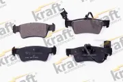 Bremsbelagsatz, Scheibenbremse Hinterachse KRAFT AUTOMOTIVE 6010892