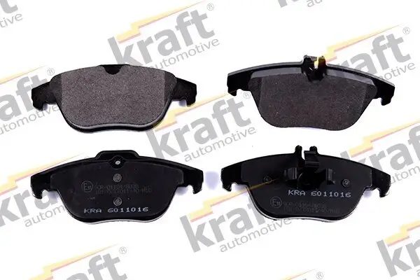 Bremsbelagsatz, Scheibenbremse Hinterachse KRAFT AUTOMOTIVE 6011016
