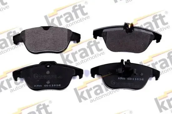 Bremsbelagsatz, Scheibenbremse Hinterachse KRAFT AUTOMOTIVE 6011016 Bild Bremsbelagsatz, Scheibenbremse Hinterachse KRAFT AUTOMOTIVE 6011016
