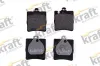 Bremsbelagsatz, Scheibenbremse Hinterachse KRAFT AUTOMOTIVE 6011150