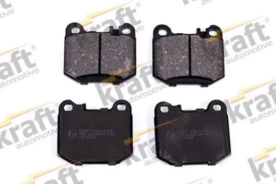 Bremsbelagsatz, Scheibenbremse Hinterachse KRAFT AUTOMOTIVE 6011166 Bild Bremsbelagsatz, Scheibenbremse Hinterachse KRAFT AUTOMOTIVE 6011166