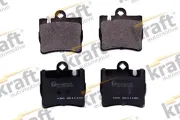 Bremsbelagsatz, Scheibenbremse Hinterachse KRAFT AUTOMOTIVE 6011180