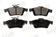 Bremsbelagsatz, Scheibenbremse Hinterachse KRAFT AUTOMOTIVE 6011532