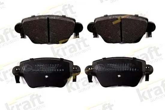 Bremsbelagsatz, Scheibenbremse Hinterachse KRAFT AUTOMOTIVE 6012127 Bild Bremsbelagsatz, Scheibenbremse Hinterachse KRAFT AUTOMOTIVE 6012127