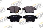 Bremsbelagsatz, Scheibenbremse Hinterachse KRAFT AUTOMOTIVE 6012128