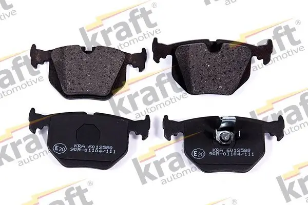 Bremsbelagsatz, Scheibenbremse Hinterachse KRAFT AUTOMOTIVE 6012580
