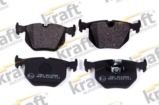 Bremsbelagsatz, Scheibenbremse Hinterachse KRAFT AUTOMOTIVE 6012580 Bild Bremsbelagsatz, Scheibenbremse Hinterachse KRAFT AUTOMOTIVE 6012580