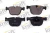 Bremsbelagsatz, Scheibenbremse Hinterachse KRAFT AUTOMOTIVE 6012619