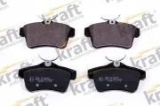 Bremsbelagsatz, Scheibenbremse Hinterachse KRAFT AUTOMOTIVE 6015682
