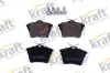 Bremsbelagsatz, Scheibenbremse Hinterachse KRAFT AUTOMOTIVE 6015700