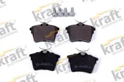 Bremsbelagsatz, Scheibenbremse Hinterachse KRAFT AUTOMOTIVE 6015700