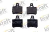 Bremsbelagsatz, Scheibenbremse Hinterachse KRAFT AUTOMOTIVE 6015990