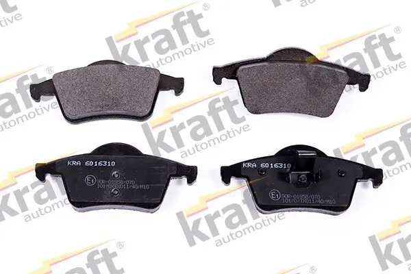 Bremsbelagsatz, Scheibenbremse Hinterachse KRAFT AUTOMOTIVE 6016310