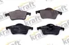 Bremsbelagsatz, Scheibenbremse Hinterachse KRAFT AUTOMOTIVE 6016310