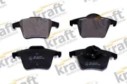 Bremsbelagsatz, Scheibenbremse Hinterachse KRAFT AUTOMOTIVE 6016370