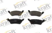 Bremsbelagsatz, Scheibenbremse Hinterachse KRAFT AUTOMOTIVE 6018517