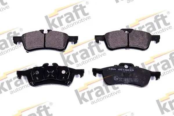 Bremsbelagsatz, Scheibenbremse Hinterachse KRAFT AUTOMOTIVE 6018610