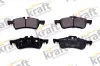 Bremsbelagsatz, Scheibenbremse Hinterachse KRAFT AUTOMOTIVE 6018610