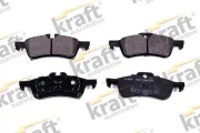 Bremsbelagsatz, Scheibenbremse Hinterachse KRAFT AUTOMOTIVE 6018610
