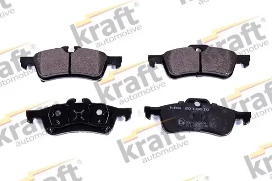 Bremsbelagsatz, Scheibenbremse Hinterachse KRAFT AUTOMOTIVE 6018610 Bild Bremsbelagsatz, Scheibenbremse Hinterachse KRAFT AUTOMOTIVE 6018610