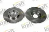 Bremsscheibe Vorderachse KRAFT AUTOMOTIVE 6040120