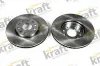 Bremsscheibe Vorderachse KRAFT AUTOMOTIVE 6040450