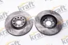 Bremsscheibe Vorderachse KRAFT AUTOMOTIVE 6040470