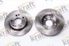 Bremsscheibe Vorderachse KRAFT AUTOMOTIVE 6041050