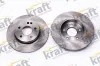 Bremsscheibe Vorderachse KRAFT AUTOMOTIVE 6041120