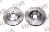 Bremsscheibe Vorderachse KRAFT AUTOMOTIVE 6041180