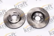 Bremsscheibe Vorderachse KRAFT AUTOMOTIVE 6041216