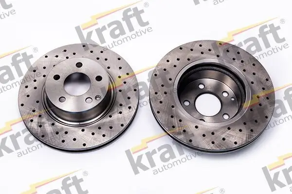 Bremsscheibe Vorderachse KRAFT AUTOMOTIVE 6041270