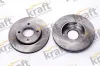 Bremsscheibe Vorderachse KRAFT AUTOMOTIVE 6041485