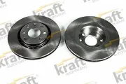 Bremsscheibe Vorderachse KRAFT AUTOMOTIVE 6041540