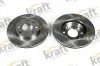 Bremsscheibe Vorderachse KRAFT AUTOMOTIVE 6041560